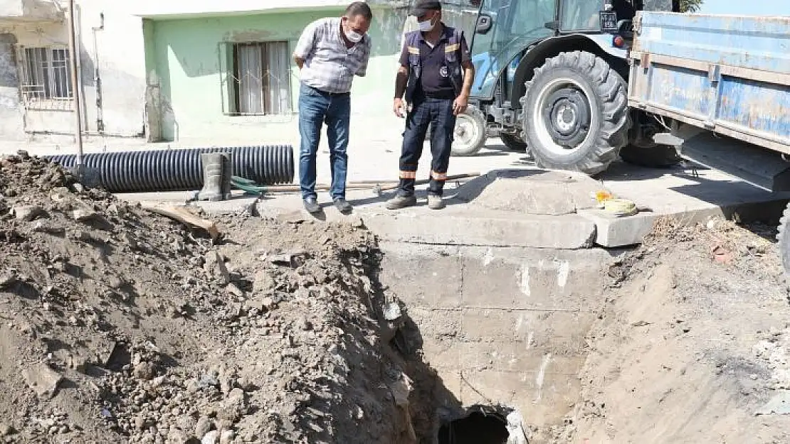 Atatürk Mahallesinin kanal sorunu çözüldü