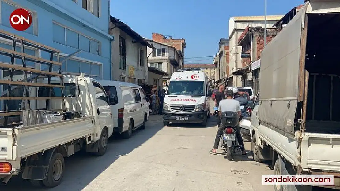 Atölyede görünmez kaza