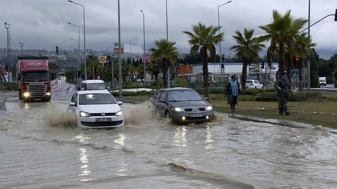 Aydın'a kuvvetli yağış uyarısı