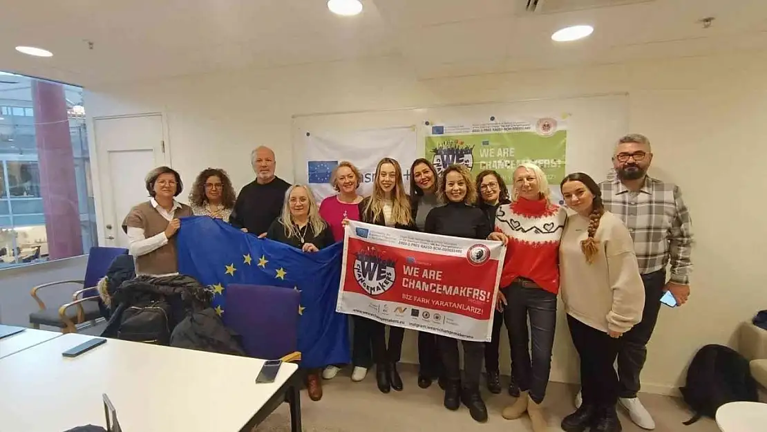 Aydın BİLSEM, Erasmus projesi ile İsveç'teki eğitime katıldı
