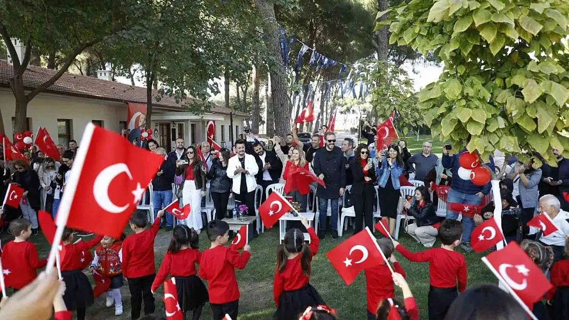 Aydın Büyükşehir Belediyesi Çocuk Gelişim Merkezleri'ni 29 Ekim coşkusu sardı