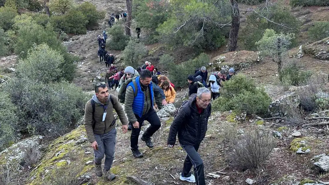 Aydın Büyükşehir Belediyesi'nin doğa yürüyüşleri devam ediyor