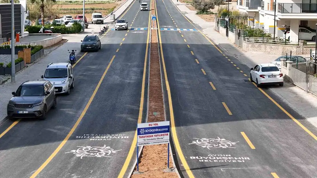 Aydın Büyükşehir bulvarları yeniliyor