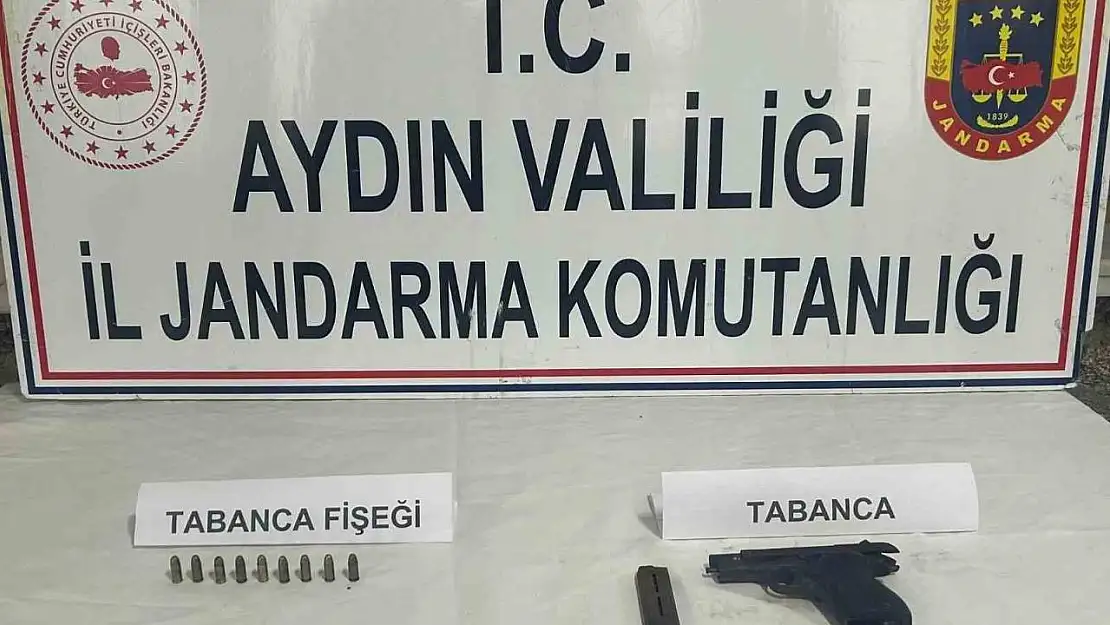 Aydın'da 12 adet ruhsatsız tabanca geçirildi