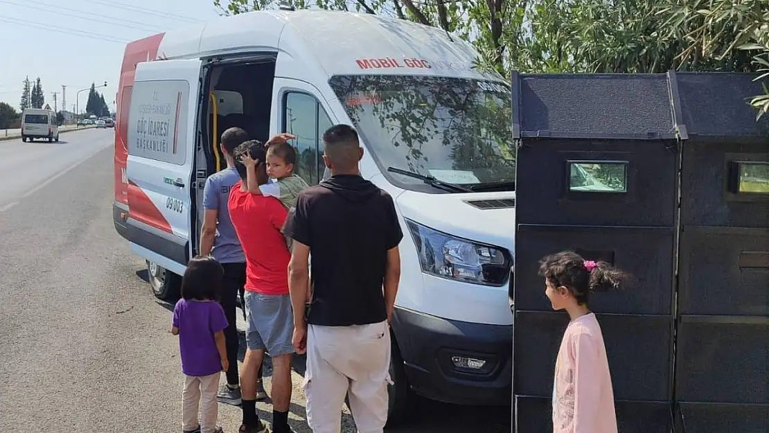 Aydın'da 15 düzensiz göçmen yakalandı