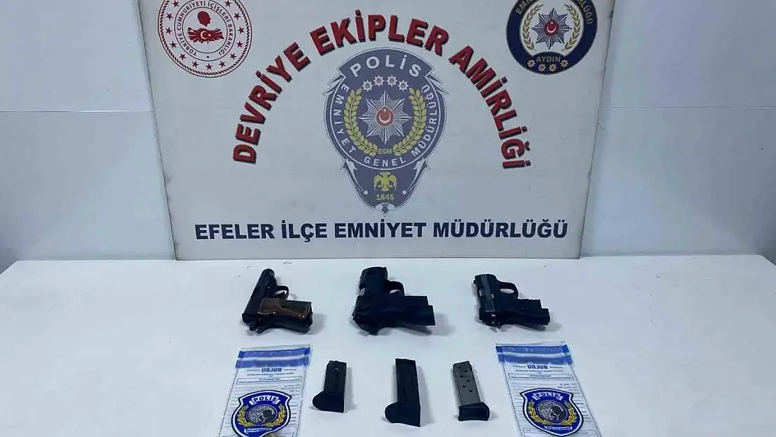 Aydın'da 28 aranan şahıs polis ekiplerine takıldı