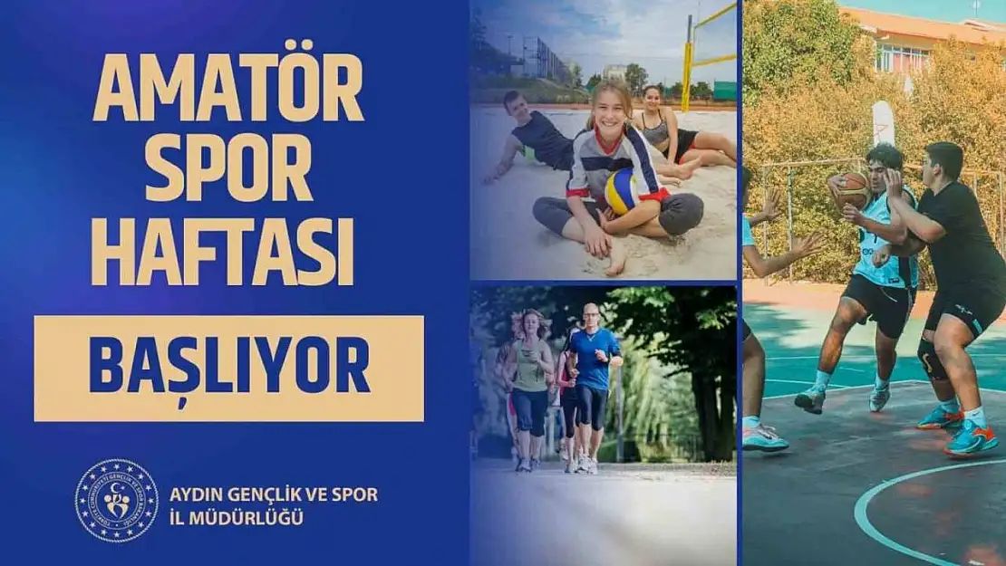 Aydın'da Amatör Spor Haftası başlıyor