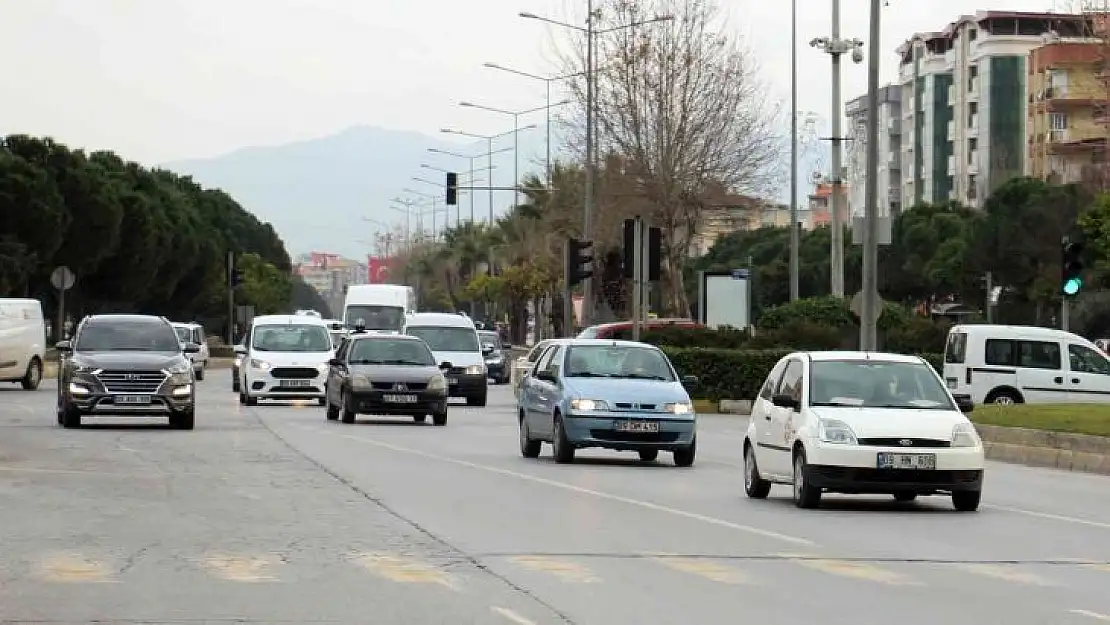 Aydın'da araç sayısı arttı