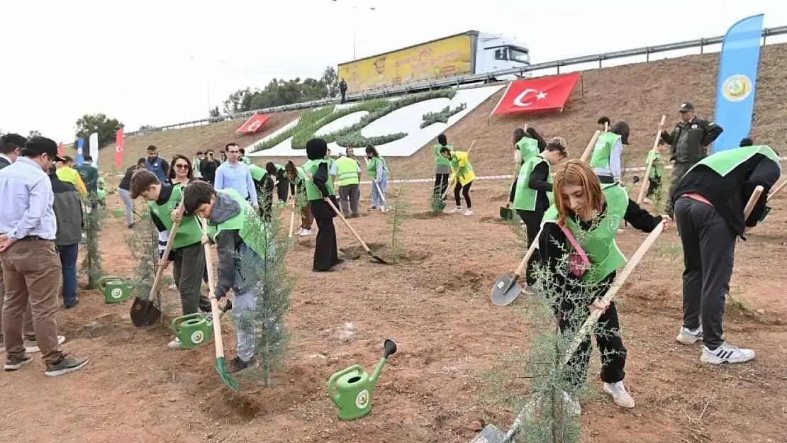 Aydın'da binlerce fidan toprakla buluşacak