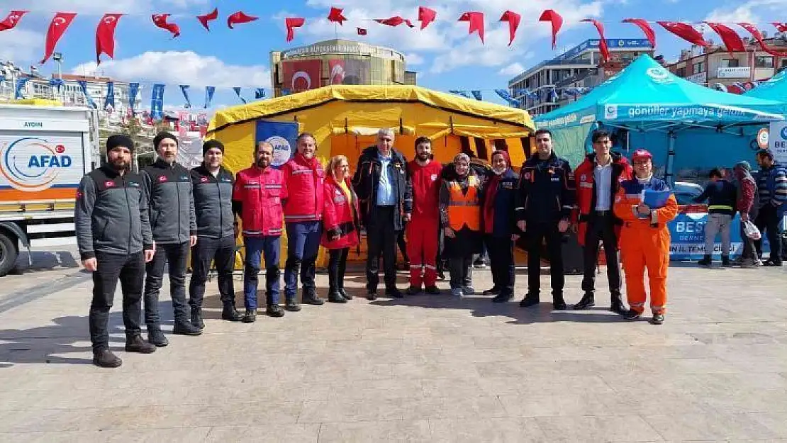 Aydın'da depreme dikkat çekildi