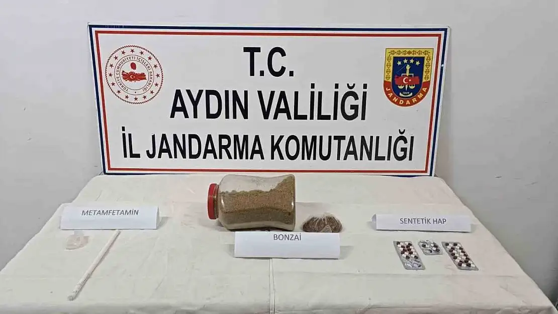 Aydın'da jandarma ekipleri uyuşturucuya geçit vermiyor