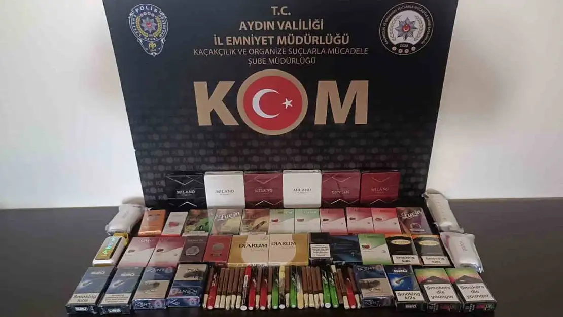 Aydın'da KOM ekipleri kaçakçılığa geçit vermiyor
