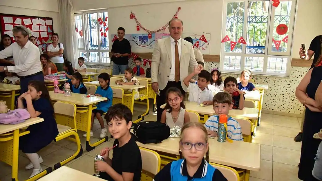 Aydın'da minikler ders başı yaptı