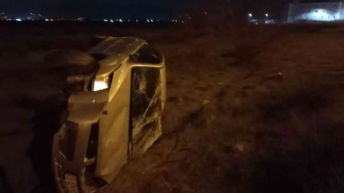 Aydın'da otomobil araziye uçtu: 1 yaralı