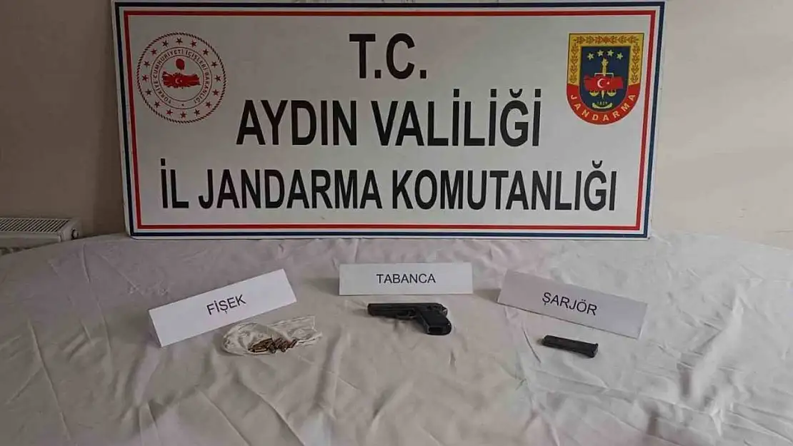 Aydın'da ruhsatsız silah taşıyan 8 kişi yakalandı