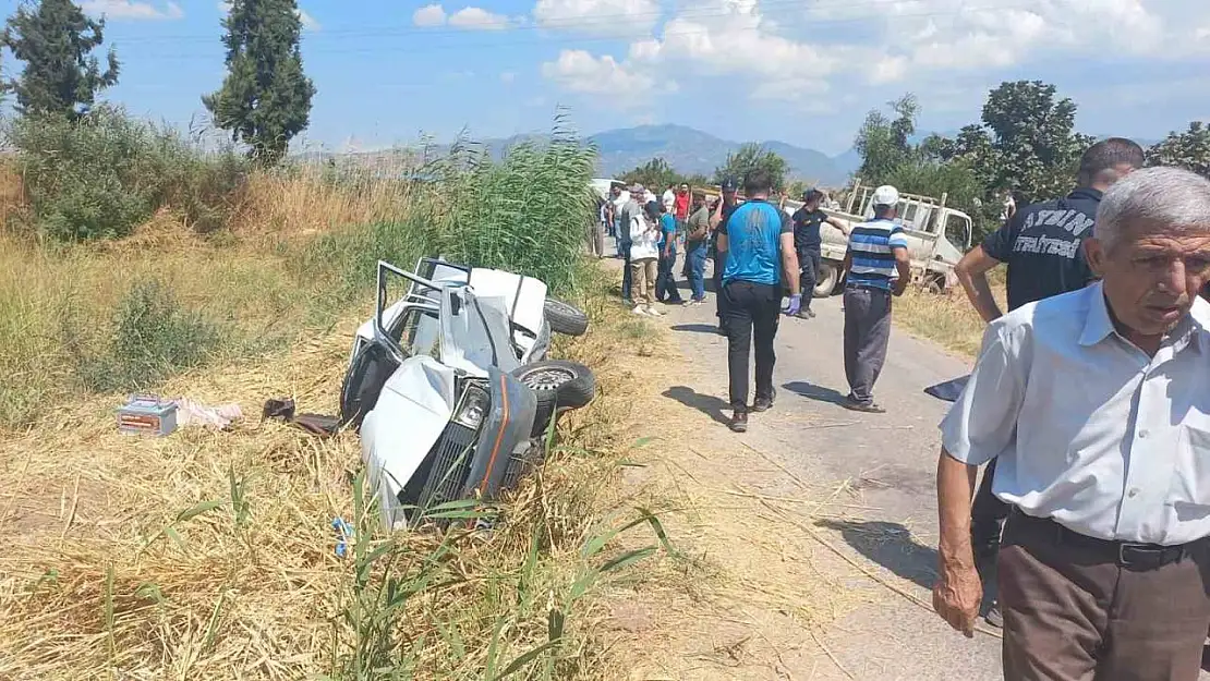 Aydın'da trafik kazası: 1 ölü