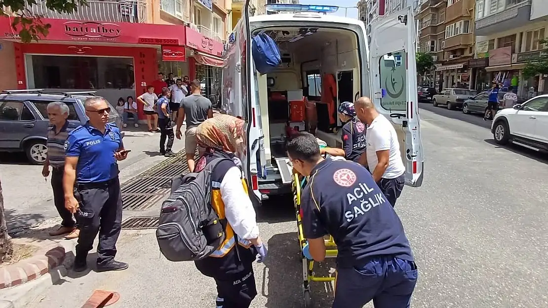 Aydın'daki kazada motosiklet sürücüsü yaralandı