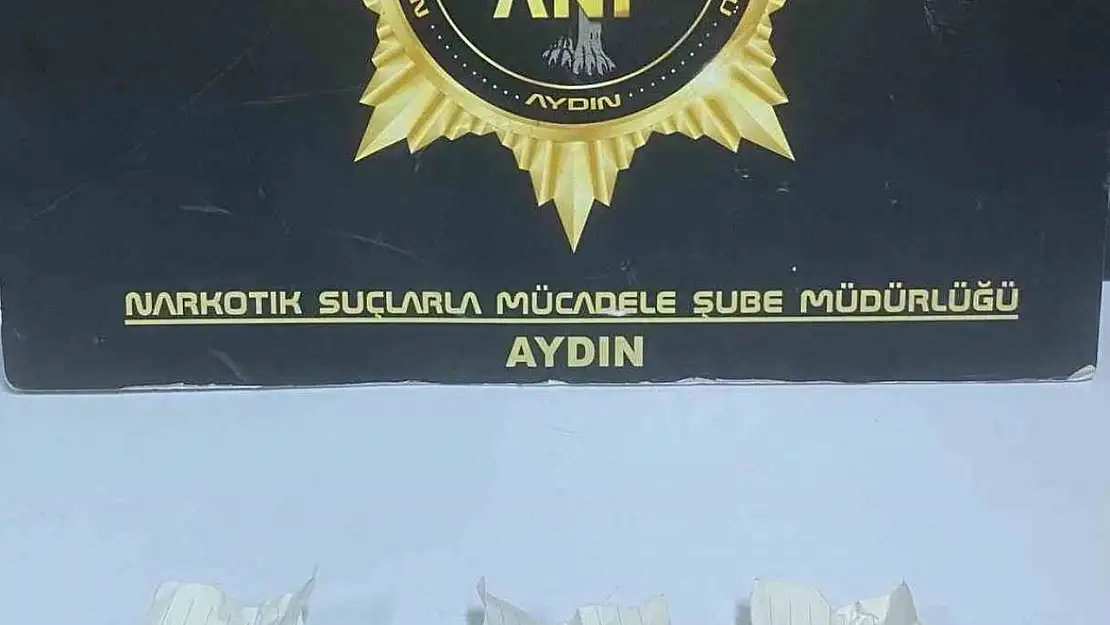 Aydın'daki uyuşturucu operasyonunda 1 kişi tutuklandı