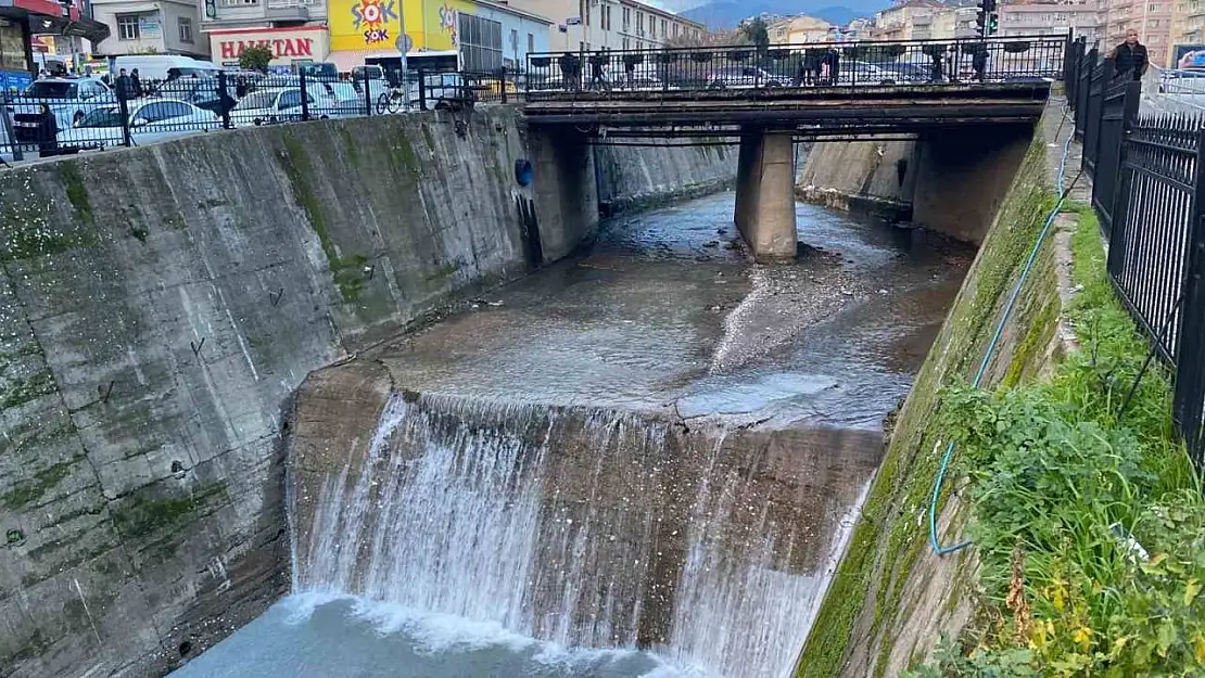 Aydın'daki yağışlar, Tabakhane Çayı'nda doğal temizliğe neden oldu