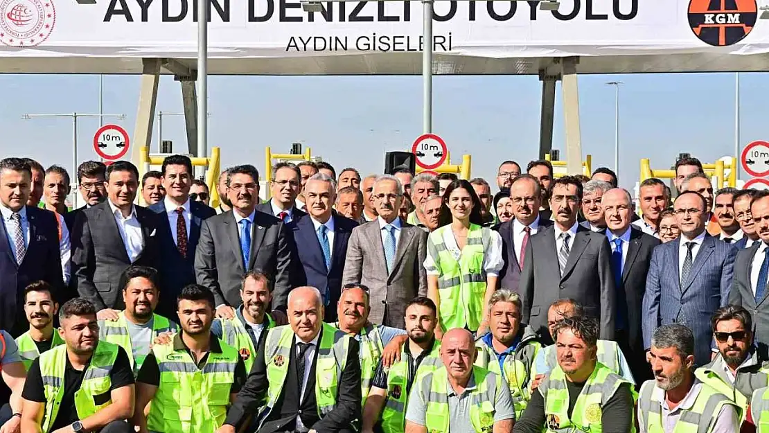 Aydın-Denizli Otoyolundan 3 günde 22 bin araç geçti