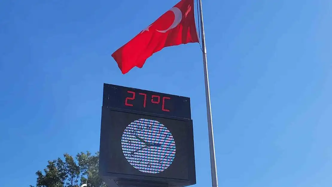 Aydın, Ekim ayında yazdan kalma günlerini yaşıyor