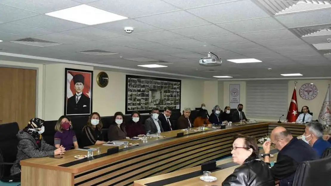 Aydın İl Sağlık Müdürlüğü'nde değerlendirme toplantısı gerçekleştirildi