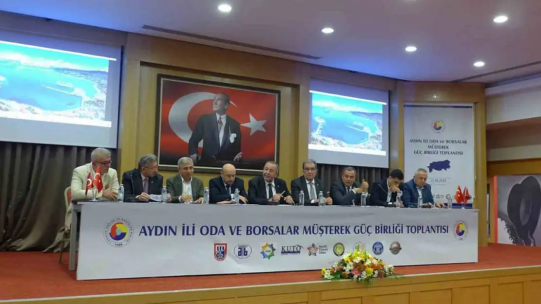 Aydın İli Oda Borsaları Güç Birliği Toplantısı KUTO'da yapıldı