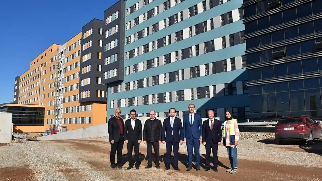 Aydın Şehir Hastanesi'nin inşaatı sürüyor