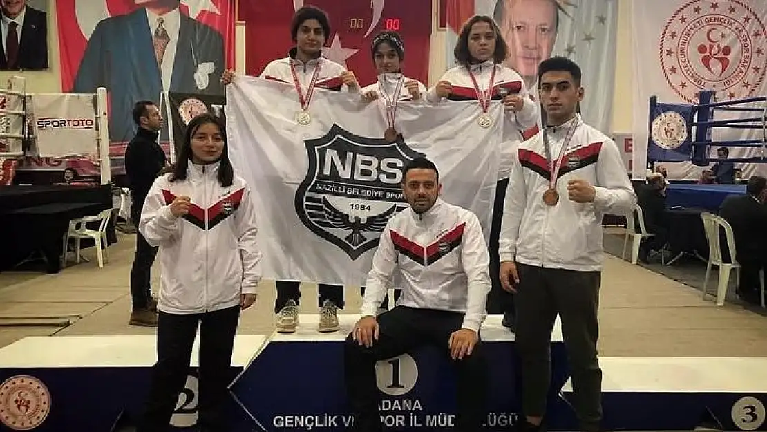 Aydınlı sporcular madalyaları topladı