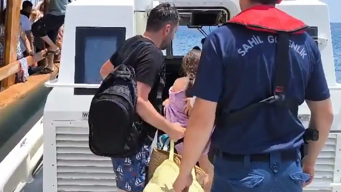 Ayvalık açıklarında 1 şahsın tıbbi tahliyesi gerçekleştirildi