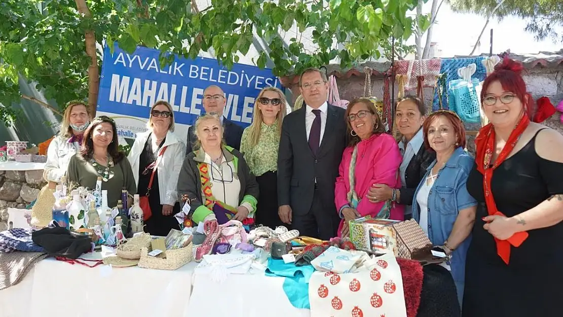 Ayvalık Belediyesi Mahalle Evleri üretim merkezi oldu