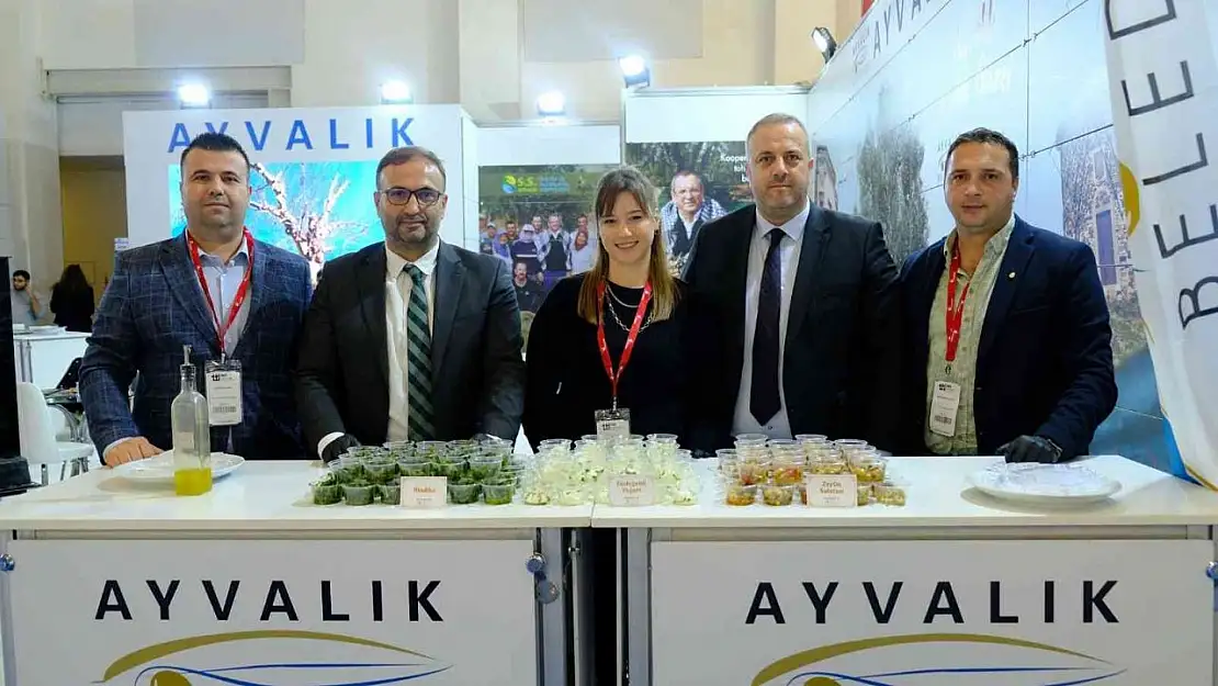 Ayvalık mezeleri Travel Turkey İzmir Fuarı'nda buluştu