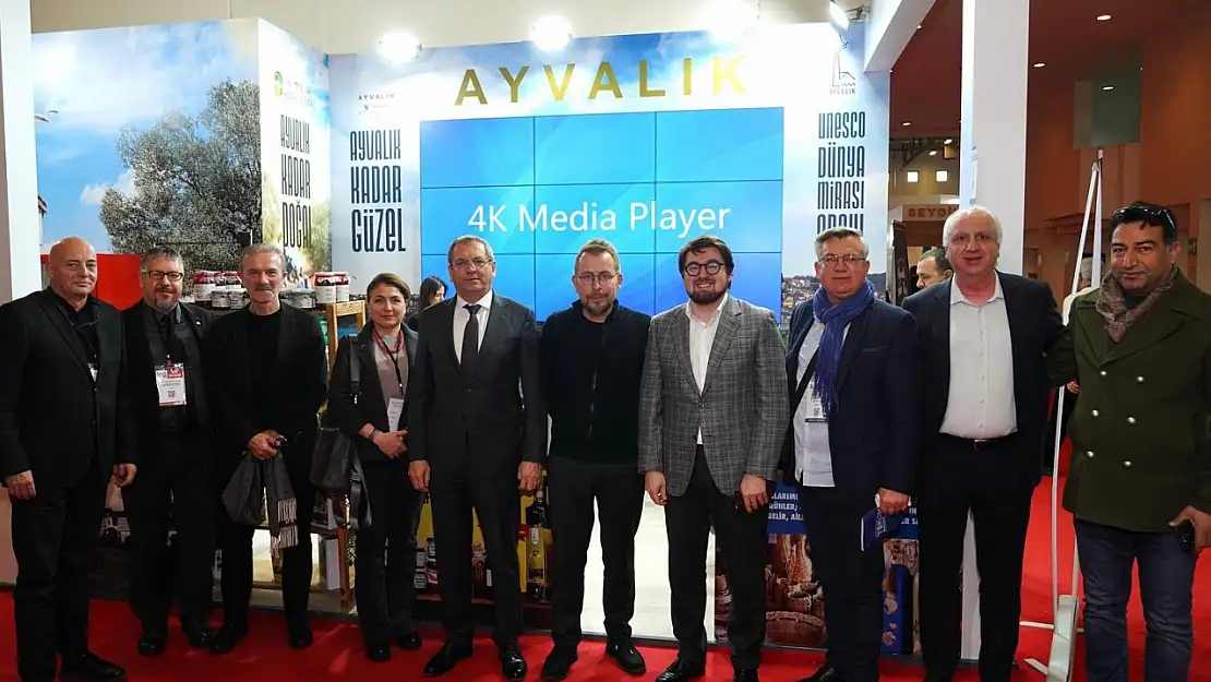 Ayvalık standı EMİTT Fuar'ının ilgi odağı oldu