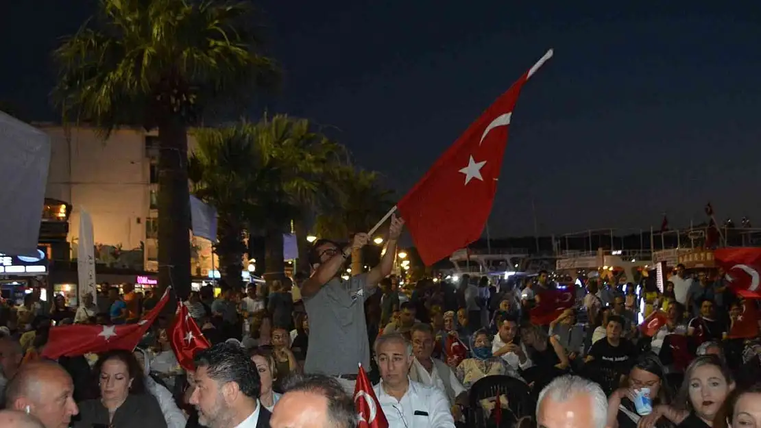Ayvalık'ta '15 Temmuz' unutulmadı