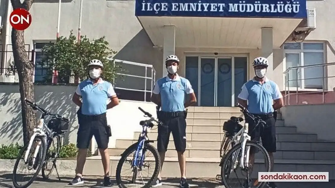 Ayvalık'ta polisten yepyeni bir uygulama