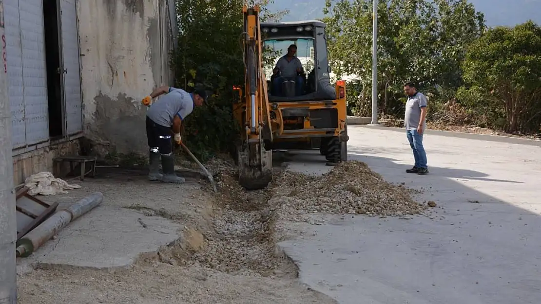 Babadağ Sanayi Bölgesinde Altyapı ve Yol Çalışmaları