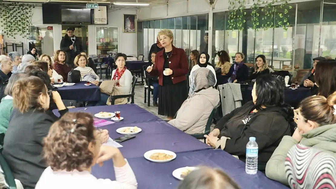 Bahçelievler Mahallesi'nde kadınlar buluşması gerçekleştirildi