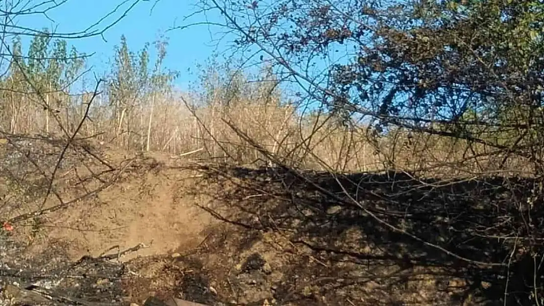 Bahçesindeki otları temizlemek için ateş yaktı, alevlerin arasında kalıp hayatını kaybetti