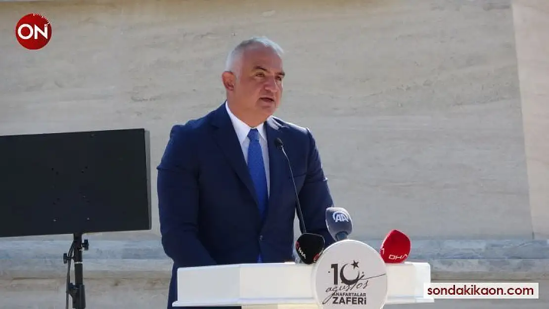 Bakan Ersoy: 'Topraklarımıza düşen her ateş devletimizin gücü, milletimizin birlik ve beraberliği karşısında sönecek'