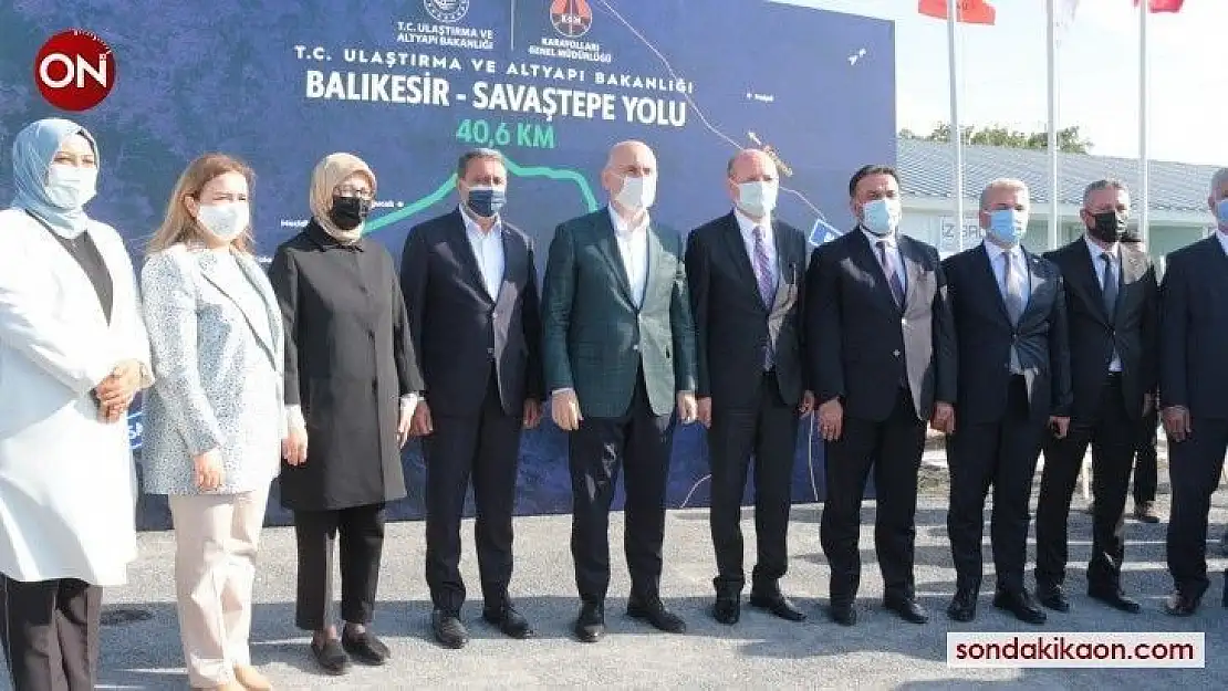 Bakan Karaismailoğlu, Savaştepe şantiyesini inceledi