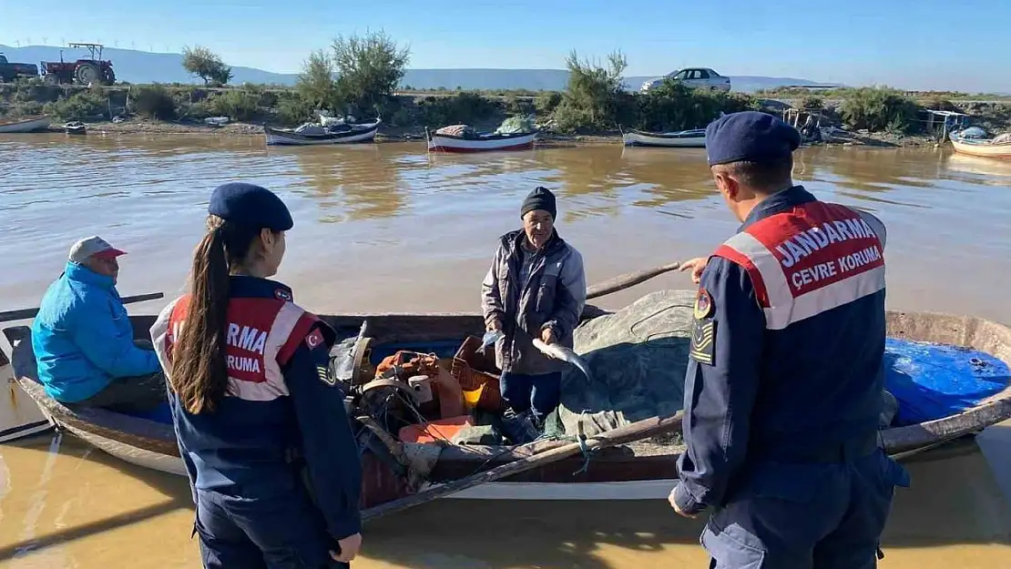 Balık avcıları denetlendi