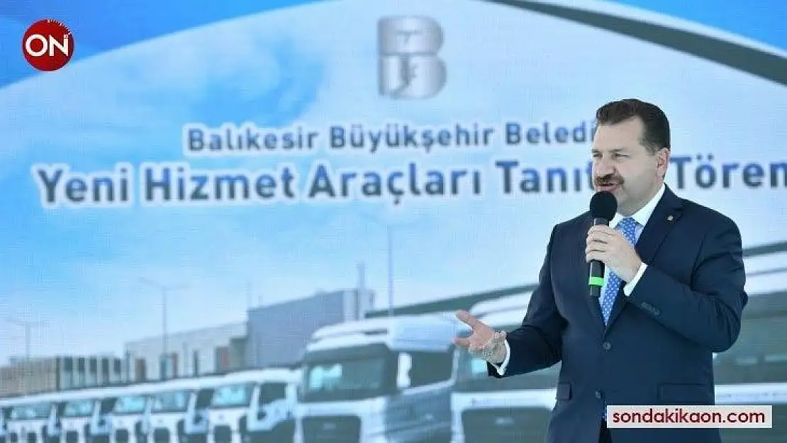 Balıkesir Büyükşehir Belediyesi  35 kamyonu filosuna kattı