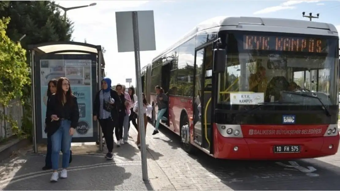 Balıkesir Büyükşehir'den, öğrenci dostu abonman tarifeler