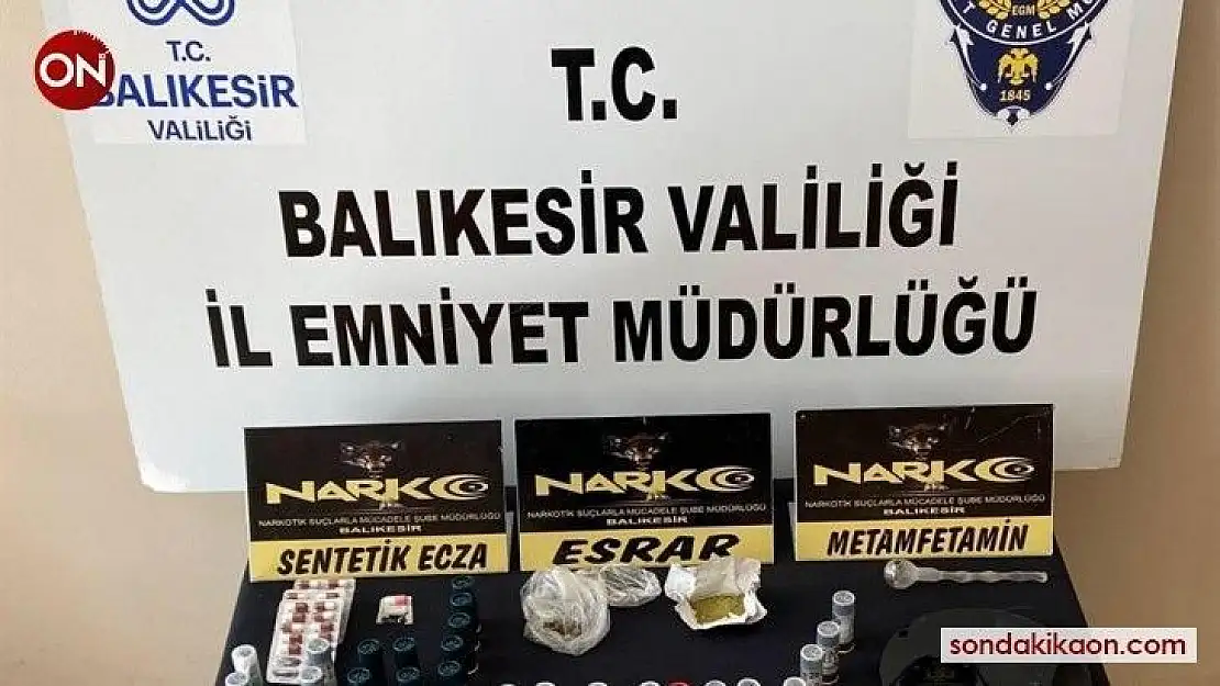 Balıkesir'de 'Huzur' operasyonu