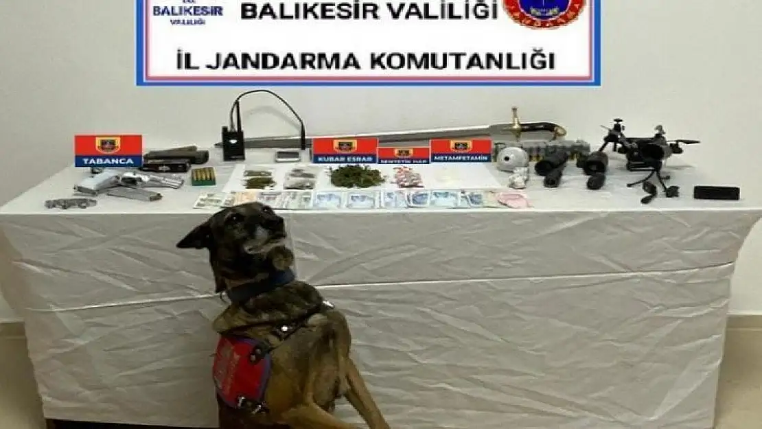 Balıkesir'de 'Huzur' operasyonu: 100 gözaltı