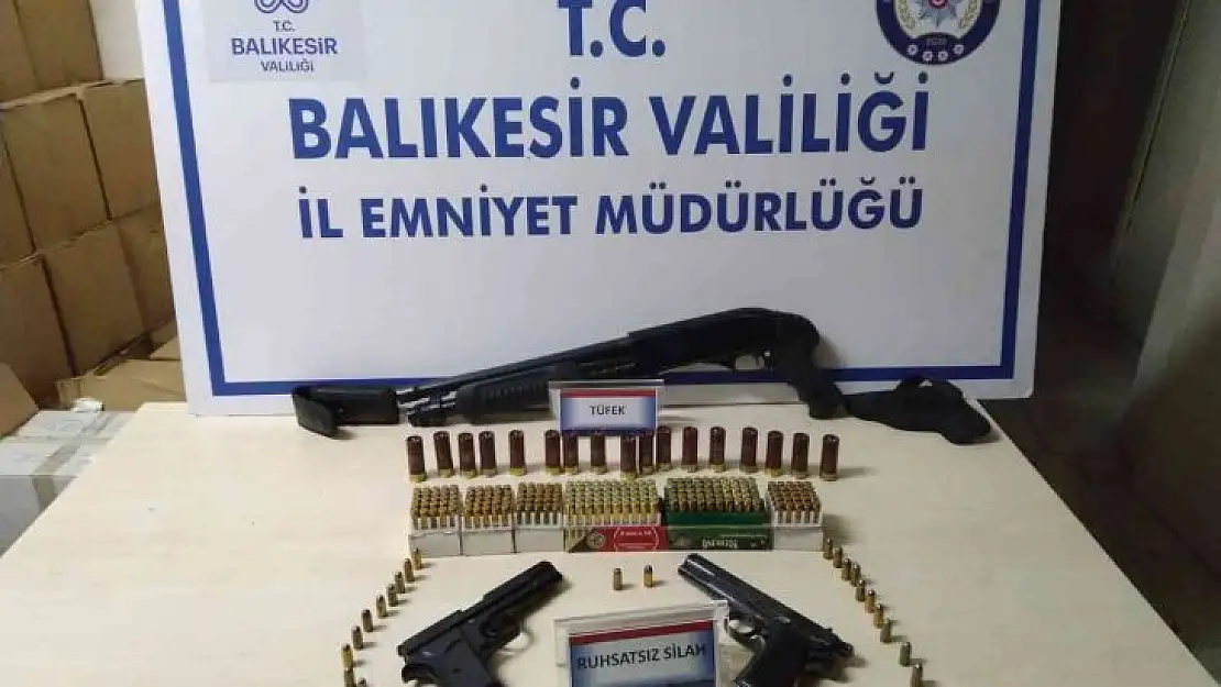 Balıkesir'de 1 haftada 246 şahsa gözaltı
