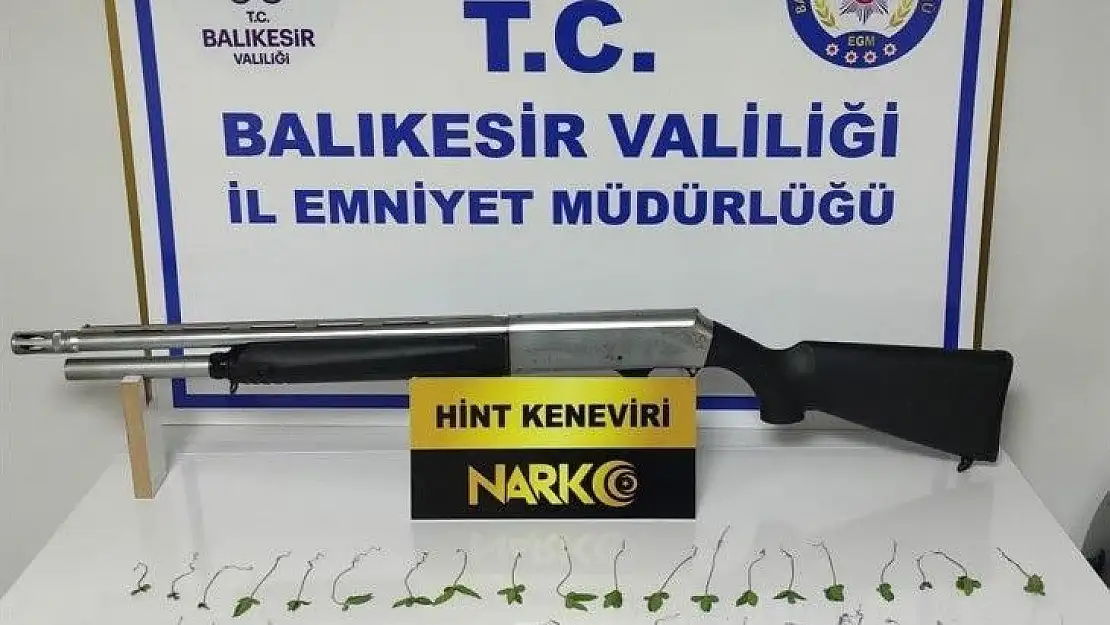 Balıkesir'de 11 şahsa uyuşturucu operasyonu