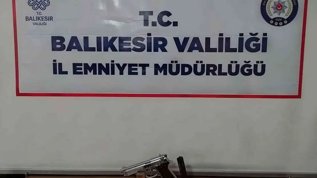 Balıkesir'de 3 yılda 2 bin 193 tabanca ele geçildi