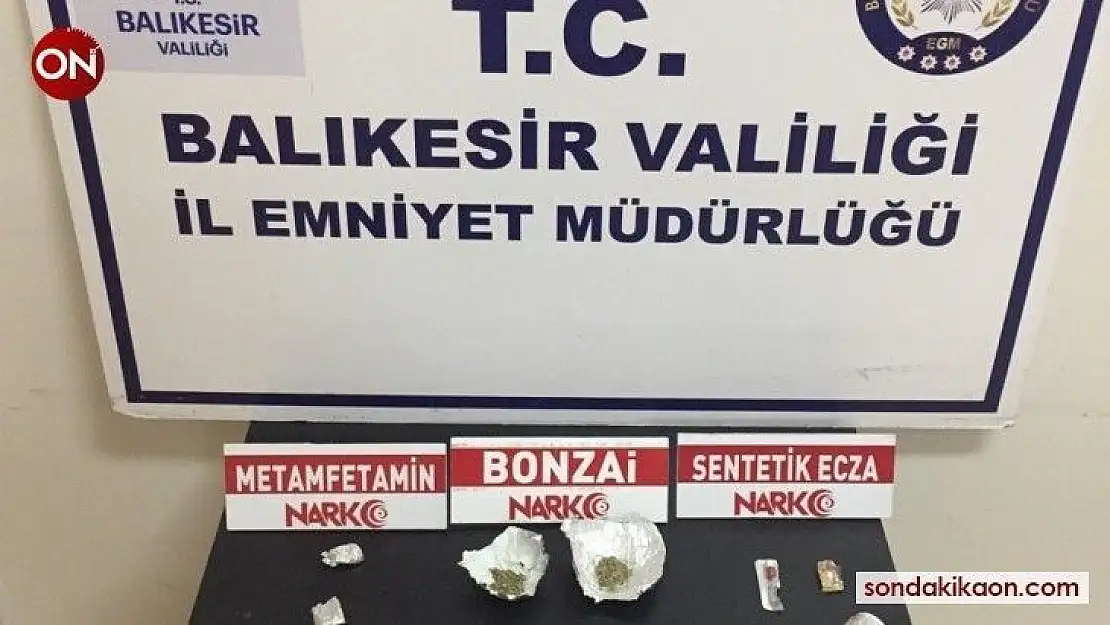 Balıkesir'de 35 şahsa Huzur operasyonu