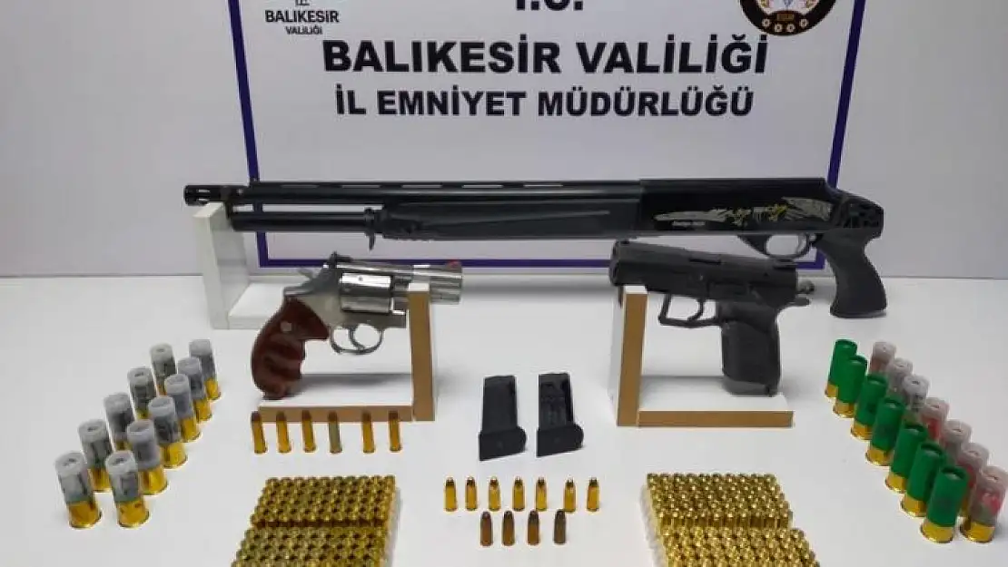 Balıkesir'de 36 şahsa gözaltı